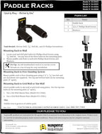 Suspenz 2-Paddle Rack, Black