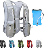 UTOBEST Running Vest, 5L Hydration Vest Lightweight, Breathable and Sweatproof Running Backpack, Adjustable Running Hydration Vest for Trail Running Marathon Race Jogging Cycling