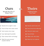 Nomadix Original Towel - Perfect for Beach, Pool, Travel, Camping, Yoga - Made with Recycled Materials - Super Absorbent - Sand Resistant - Big Sur - 72.5x30