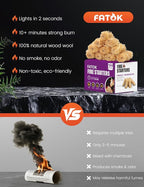 150pcs Fire Starter, Natural Tumbleweed Fire Starters for Campfires, Fireplace, Fire Pit, BBQ, Chimney, Pizza Oven, Pellet Stove & Wood, Charcoal Starter for Grill (150pcs)