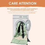 Lightweight Camping Blankets Outdoor Down Alternative Puffy Printed Camping Blanket Waterproof Large Silk Cotton Blanket Packable Warm for Trave Picnic Hiking Camping Cold Weather 78" x 55"