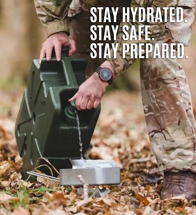 Lifesaver Jerrycan Water Purifier - Military Spec, Heavy Duty Water Purifier for Overlanding, Camping, Hiking, Emergency Preparedness and Survival Kit