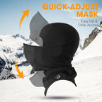 WTACTFUL Breathable Warmer Balaclava Ski Mask Windproof for Cold Weather Winter Skiing Snowboarding Snowmobile Motorcycle