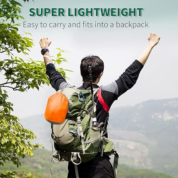 SZHLUX Camping Hammock Double & Single Portable Hammocks with 2 Tree Straps, Great for Hiking,Backpacking,Hunting,Outdoor,Beach,Camping