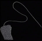 2mm Reflective Guyline Camping Paracord, Ultralight Thin Cord Rope for Tarp Rain Fly Tent Camping, 65 Feet (Black)