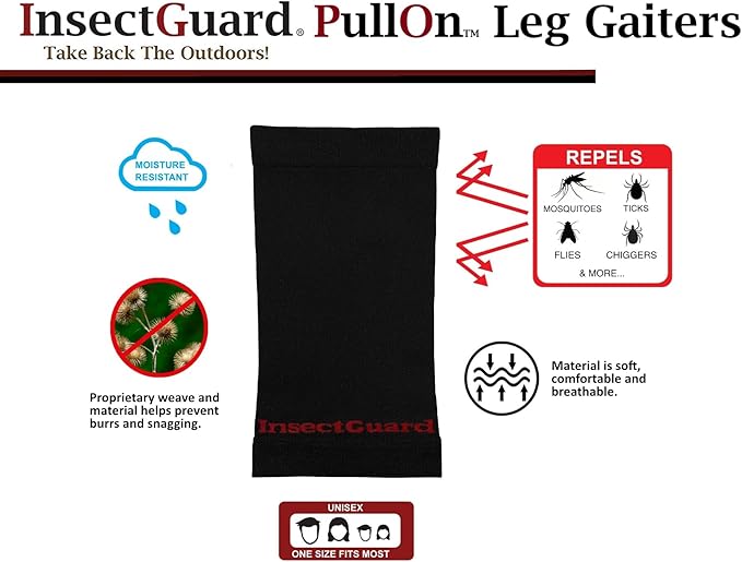 Permethrin Treated Repels Tick Mosquitoes Flies Chiggers & More Insect Repellent Complete 3 Packages