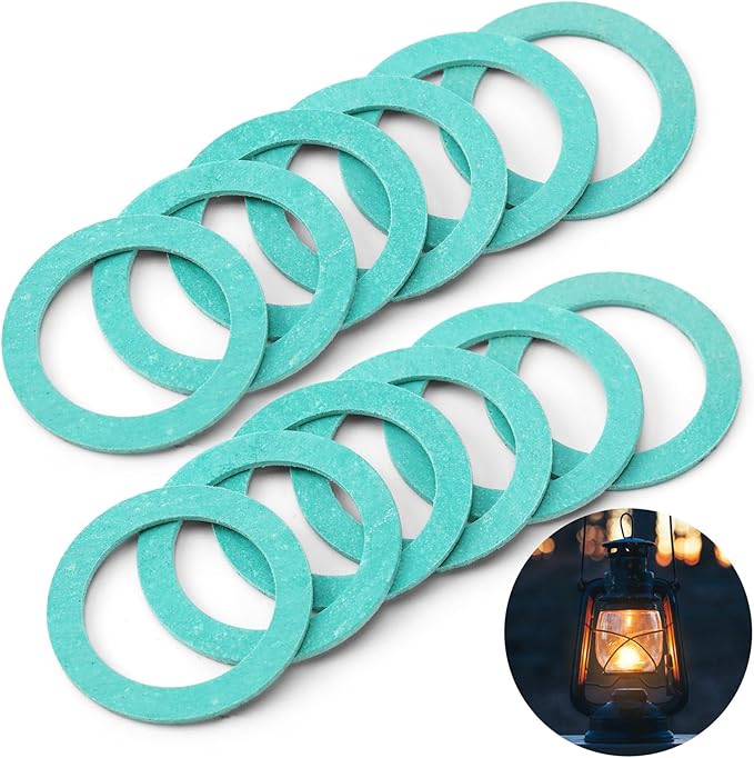 Pangda 12 Pcs Burner Nose Gasket Compatible with Humphrey/Pauli/Mr. Heater Gaslight, High Temperature Durable Replacement Burner Nose Seal