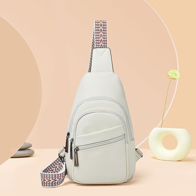 Sling Bag Crossbody Bags for Women Small Cross Body Bag Fanny Packs Chest Sling Purse for Daily Travel Leisure Sport