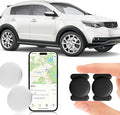 Tracker Device for Vehicles,GPS Car Tracker,No Monthly Fee Car Locator Tracker Work with Apple Find My(iOS Only),Mini Hidden Car Tracker with Magnetic Case - (Black,2PCS)