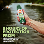 OFF! Deep Woods Insect Repellent Aerosol, Dry, Non-Greasy Formula, Bug Spray with Long Lasting Protection from Mosquitoes and Ticks, 4 oz