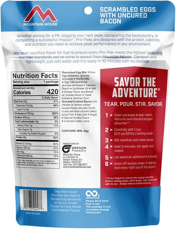 Mountain House Pro Pack