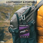 APEXUP Microfiber Travel Towel, Ultra Absorbent Quick Dry Towels, Lightweight Gym Sports Camping Towel for Workout, Yoga, Beach, Shower, Swimming (72"×40", Purple)