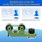 1006 2 PCS Adjustable Kayak Paddle Holder Track Mount Fits Various Shaft Diameters –Universal Rail Mount for Paddle, Fishing Rod, Net – Kayak Accessories for Fishing & Touring