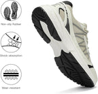 Kricely Men's Trail Running Shoes Non Slip Hiking Shoes Tennis Shoes Fashion Sneakers Workout Footwear