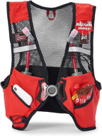 USWE Pace - Running Vest Hydration Pack with 2 x 500ml UltraFlask, Backpack for Men and Women