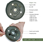 Allspark Camping String Lights, 4 in 1 Quick Storage 32.8FT Rechargeable Waterproof LED Hanging Light with 8 Lighting Modes, Hanging Portable LED Lamp for Outdoor Patio Awning Garden Party Essential