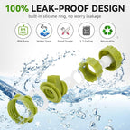 Camping Water Jug - 3.2 Gallan Water Container with Spigot | Portable Water Tank for Outdoor Hiking Picnic Supplies - White