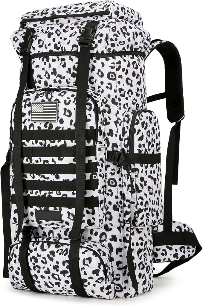 Hiking Backpack for Men 70L/100L Camping Backpack Military Rucksack Molle 3 Days Assault Pack for Climbing