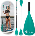 SUP Paddle, Stand Up Paddle Board Paddle Lightweight Adjustable 4-Piece Aluminium Kayak Paddles, Unique Lock Design Floating Alloy Shaft Paddle for Paddle Board