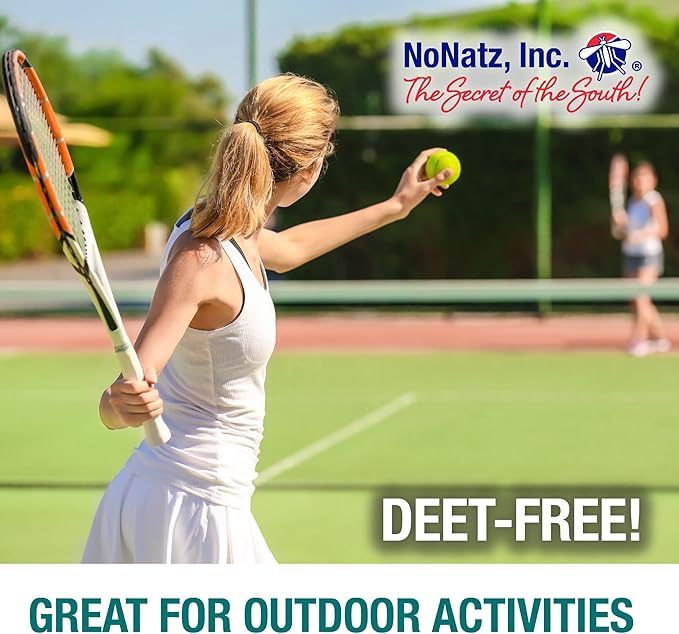 No Mosquitoz Botanical Bug Repellent, Effective for Gnat, Mosquito, and Biting Flies, Hand-Crafted and DEET-Free, Non-Greasy Formula, Made in The USA, 4 Ounce Spray Bottle, 2-Pack