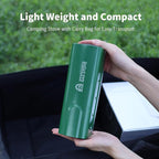 Portable Butane Gas Camping Stove - 7500 BTU Compact Folding Design with Carry Bag for Backpacking, RV Trips, Picnic & Outdoor Indoor Cooking, Green