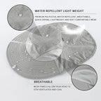 Home Prefer Outdoor UPF50+ Sun Hat Wide Brim Mesh Fishing Hat with Neck Flap