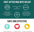 quitch Bug Bite Itch Relief Patch FSA Eligible, Summer Travel Essentials for Kids, Mosquito Bug Bite Thing Alternative, Summer Camp Essentials Itch Relief, Baby hydrocortisone Cream Alternative