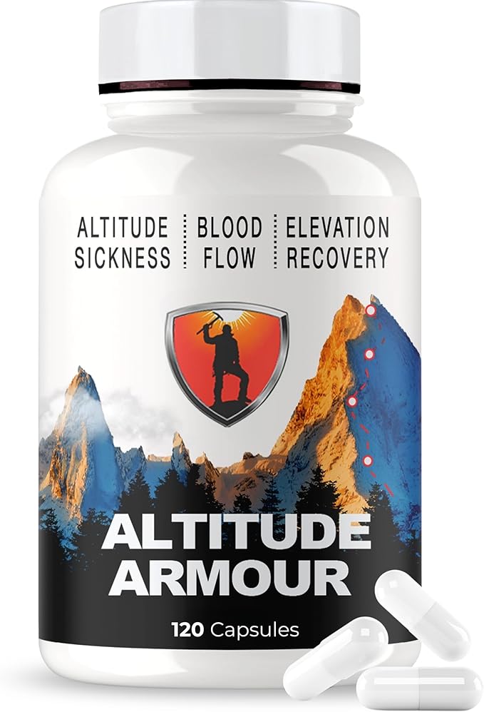 Altitude Sickness Prevention | Patches Alternative - Highly Bioavailable : Head Aches, Motion Sickness, Vertigo | Boost Oxygen w/ ELEVATTO Complex - The Gold Standard RX for High Elevation / Mountain
