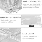 20 Pack Dust Bags for Purses and Handbags, Silk Dust Cover Storage Bags, Travel Storage Pouch Handbags for Purse Shoes Boots