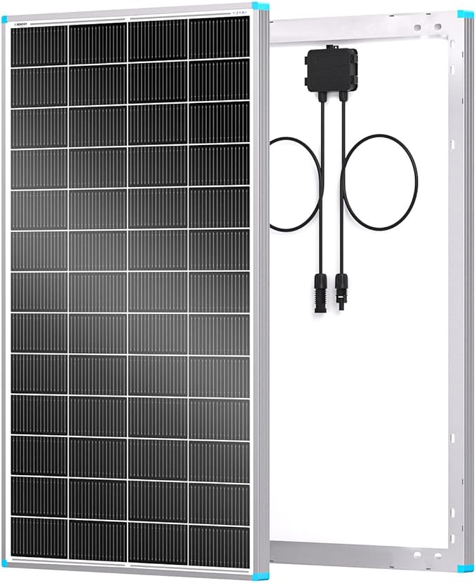Renogy Solar Panel 200 Watt 24 Volt, 200W Solar Panel 25% High-Efficiency 16BB , N-Type Solar Panels for RV Marine Rooftop Farm Battery and Other Off-Grid Applications