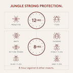 Citrus + Sandalwood Insect Repellent, 12-Hour Mosquito & Tick Protection, Picaridin-Based, Water-Based, Lightweight, Quick-Drying, Vanishing Scent, DEET Alternative, Face & Body Use,3 Pack