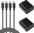 45W Samsung Super Fast Charger Block, 2Pack Type C Fast Charging Block with 3FT USB C Charger Cable(TPE Cable Not Nylon Braided) Compatible with Galaxy S24 S23 S22 S21 Ultra/S20 Ultra/Note 20 Ultra
