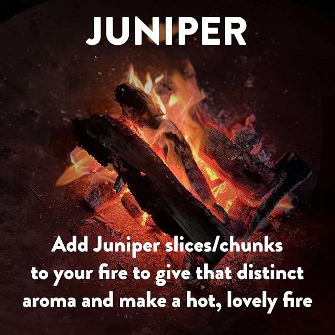 19 LB. Campfire Wood Bundle, Juniper, Pinion, Mesquite & Fatwood Firestarter Sticks by Billy Buckskin Co., 1 Click Fire to Light, Split Seasoned Firewood Logs for Bonfire, Campfire, Fire Pit, Grilling