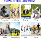 CXWMZY Fanny Packs For Women & Men Waist Pack Hip Bum Bag with Multi-Pockets Large Capacity Waterproof Casual Bum Bag for Disney Traveling Casual Cycling Running Hiking