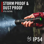 Coast XP14R 4500 Lumen USB-C Rechargeable LED Flashlight with Slide Focus® and Pure Beam® Focusing Optic, 5 Light Modes