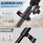 Portable Foldable Hiking Poles, 7075 Aluminum Adjustable Walking Sticks with Quick - Lock, Ideal for Hiking, Camping, and Mountain Trips 2pc Trekking Poles