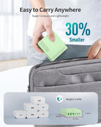 USB C Charger Block Charging Station: 100W 6 Port GaN Fast Charging Brick Hub Cube Box - PD 3.0 Type C & USB A Wall Charger Power Adapter for All iPhone 17 iPad Samsung Android Pixel Series