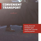 Camp Chef cb90 one Carry Bag, 17" H x 41.5" W x 10" L, Black