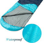 Sleeping Bag - 3 Seasons for Adults Kids Boys Girls Camping Hiking - Warm Cold Weather Lightweight Portable with Compression Bag for Backpacking in Spring, Summer, Fall and Winter