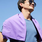 Rainleaf Microfiber Towel Perfect Travel & Gym & Camping Towel. Quick Dry - Super Absorbent - Ultra Compact - Lightweight. Suitable for Trip, Beach, Shower, Backpacking, Pool