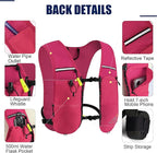 Running Vest for Women & Men, Lightweight 150g Hydration Backpack, 6L Pack for Trail Running, Marathon, Hiking, Cycling, Jogging, Adjustable Fit