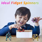 Gokeey 32 Pcs Party Favors for Kids 8-12, Treasure Box Toys for Classroom Prizes, Transformable Fidget Spinners Bulk, Goodie Bag Stuffers for Boys and Girls, Pinata Fillers, Sensory Toys