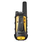 DEWALT DXFRS800 FRS Walkie Talkies Long Range 2 Way Radio, 2 Watt, Waterproof & Rechargeable, 2 Pack