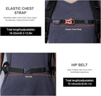 MOUNTAINTOP Hiking Backpack,Lightweight Travel Backpack for Men Women Outdoor Backpacking, Camping