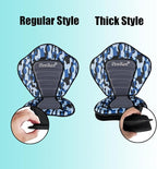 Universal Deluxe Kayak Seat Cushion with Storage Bag for Kayak,Padded Boat,SUP,Canoe,Fishing Boat,Seats with 4 Adjustable Straps