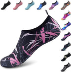 Deevike Water Shoes for Women Men Barefoot Quick-Dry Aqua Socks Slip-on for Beach Swim Surf Yoga Exercise