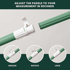 Paddle Board Paddle 2-in-1 Aluminum Sup Paddleboard Oar & Kayak Detachable 4 Piece | Double Sided Sup Oar Adjustable for Stand Up Board | Packable Paddleboard Ore & Kayak for Paddleboarding