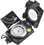 Eyeskey Multifunctional Military Sighting Navigation Compass with Inclinometer | Impact Resistant & Waterproof Compass for Hiking, Camping