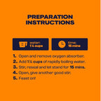 BIGHORN Mountain Food Bourbon BBQ Pulled Pork and Beans - premium freeze dried meals for backpacking food - dehydrated camping food for backpacking meals - 2 Serving