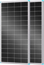 Renogy 2 Pack 200 Watt Solar Panels N-Type 24 Volt, 400W Solar Panel 16BB 25% High-Efficiency, PV Module Power Charger for RV Marine Cabin Roof Home Farm Battery